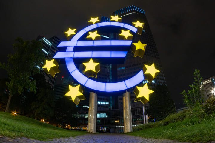 歐洲央行ECB如期升息3碼 美元指數觸底反彈上漲