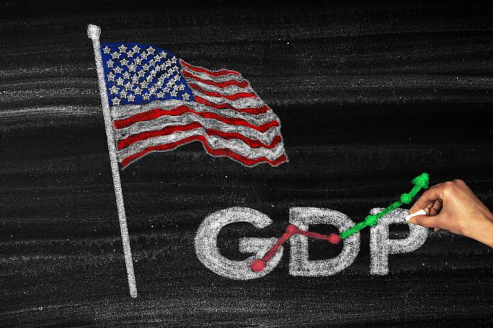美國GDP數據不跌反升美元指數利多反彈上漲